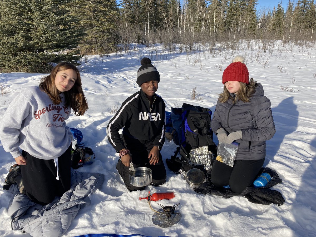 Thanks to <a href="/cadman_john/">John Cadman</a> for inviting me to join his OE class for a beautiful day outdoors! It was especially fun watching students make their well earned lunch! #outdoored #greatoutdoors <a href="/connectcharter/">Connect Charter</a>