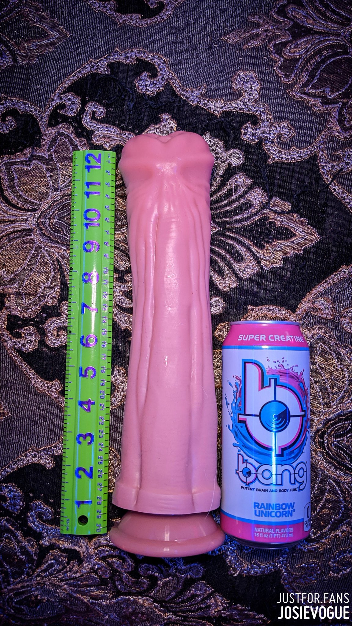 Omg ? the fucking Feeling of this massive ? popping into my tight hole, is absolutely ORGASMIC ?...
