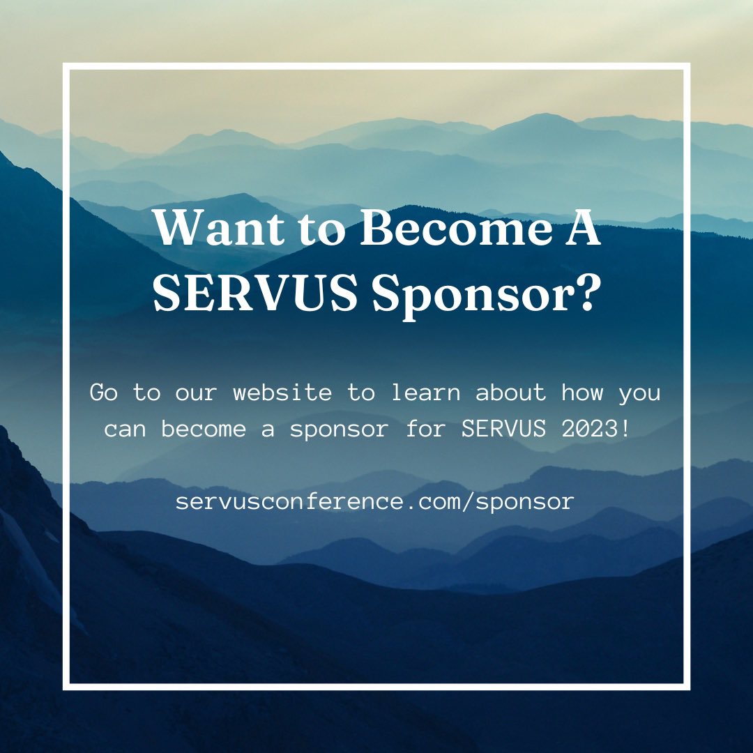 SERVUS Conference tweet media