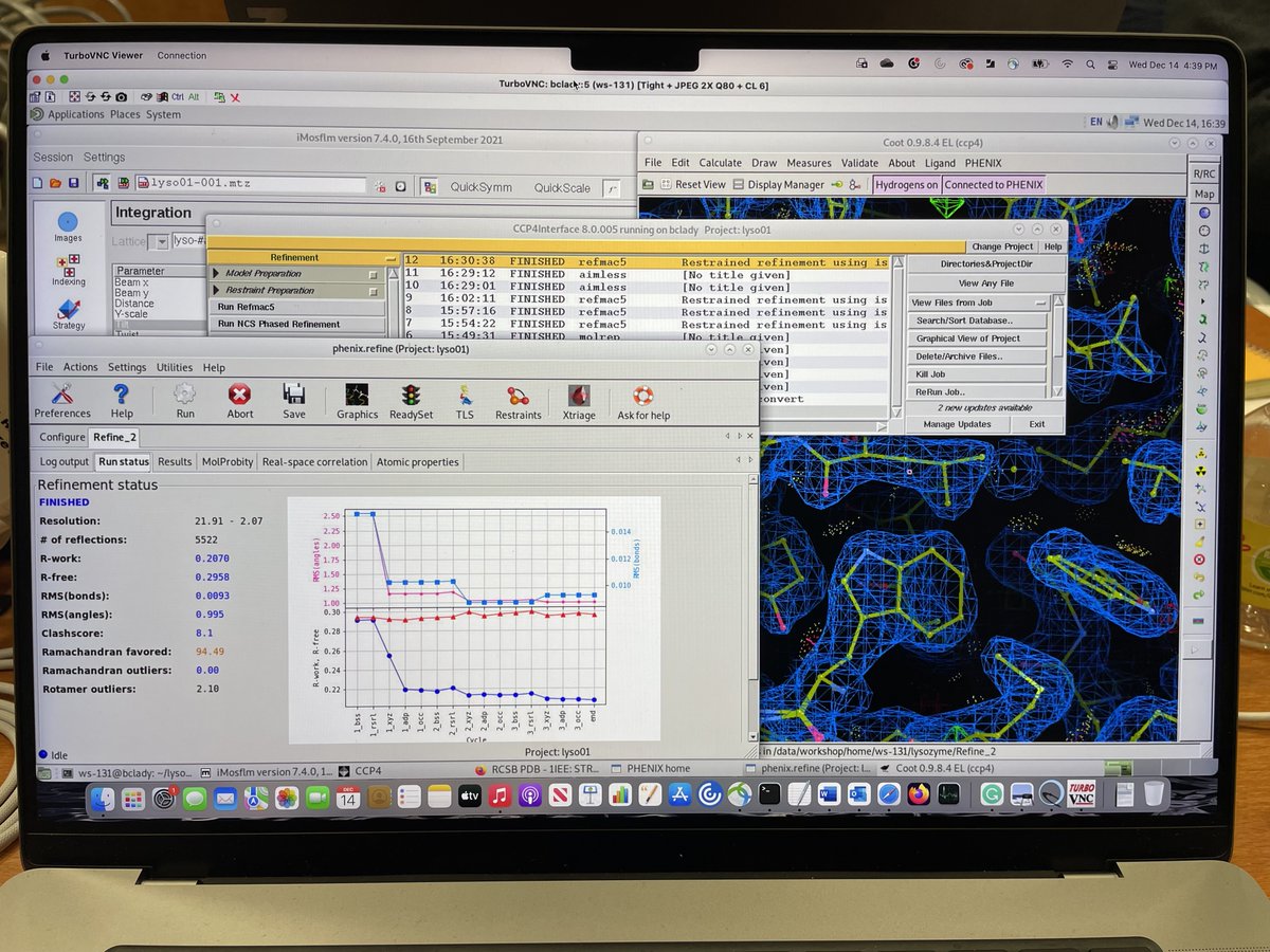 SagarChittori's tweet image. Had a great time at the #MicroED workshop at #UCLA organized by @gonenlab and @BrentNannenga. Special kudos to all speakers and instructors including @ThermoFisher team for complementing excellent lectures with practical sessions covering sample prep to structure determination.