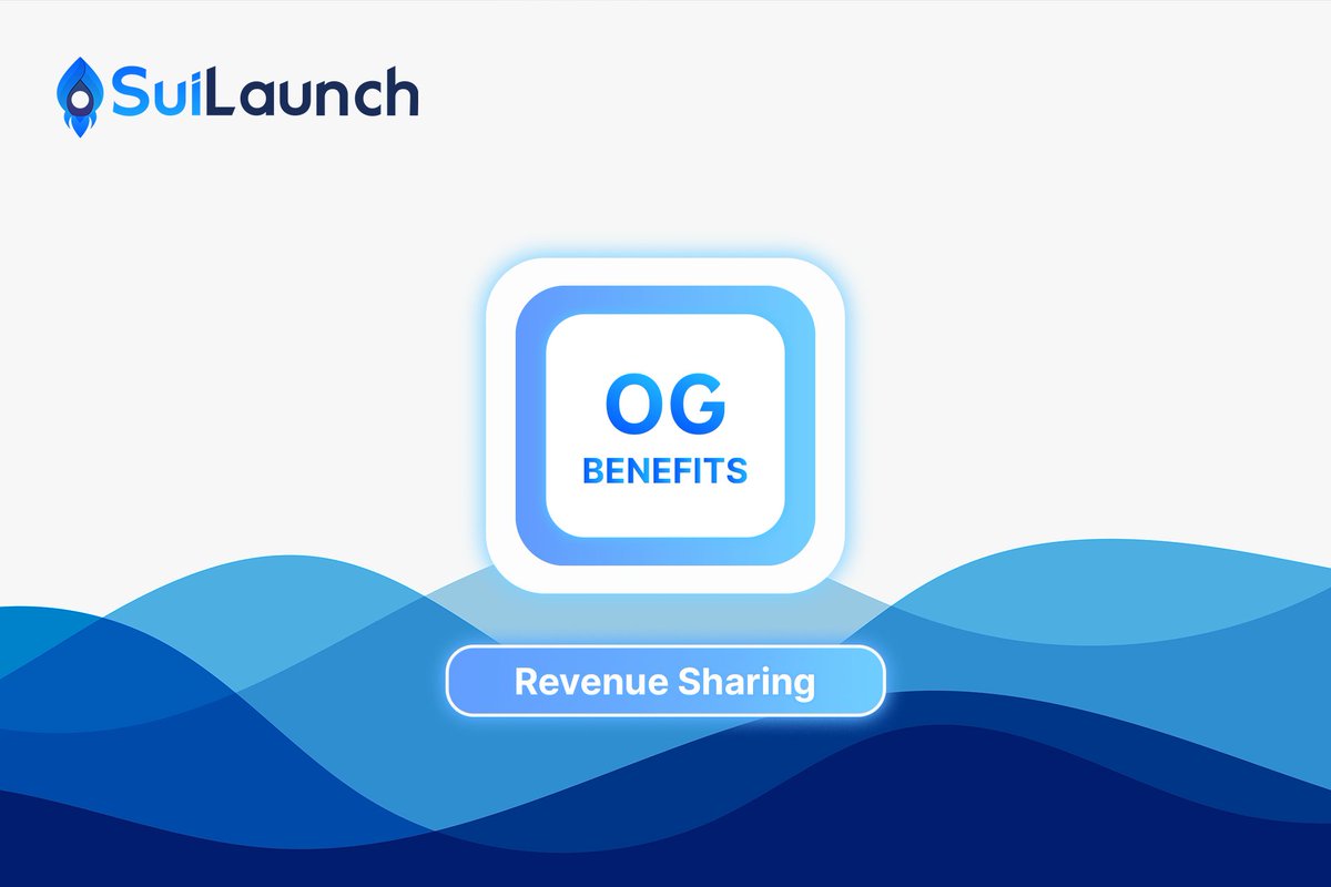 Besides leveling up on Crew3, you'll be able to get an OG role for revenue sharing from some of our events like GiveAway 🎁

Stay tuned for more suprises! 

Btw, don't forget to level up for higher OG level: suilaunch.crew3.xyz/questboard

$SLT #Sui #SuiEcosystem #SUIlaunch