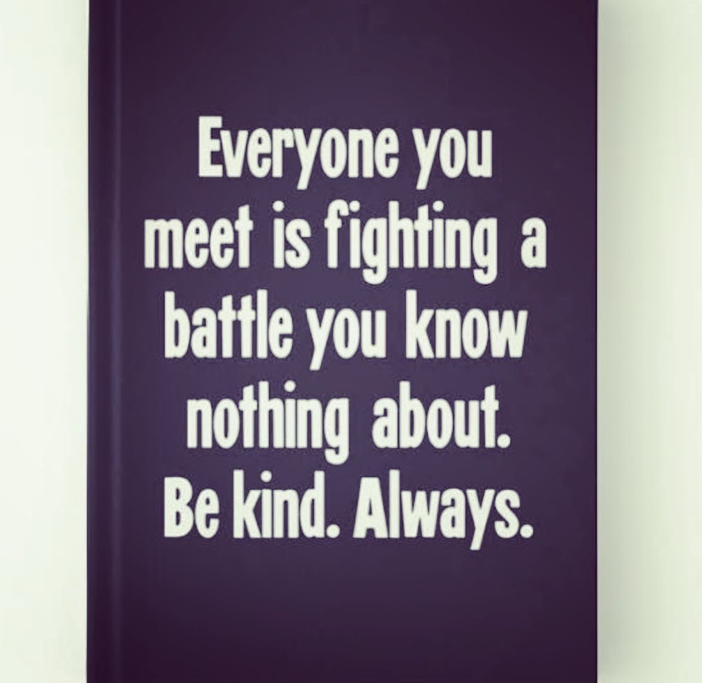 ericagimpel's tweet photo. 2. Let’s check in on each other and be kind to one another, including ourselves. And as my friend reminded me last night, let’s hold the space for each other to simply be…
#kind #oneanother #ourselves #holdthespace #simply #be https://t.co/kMzjNi9LiD