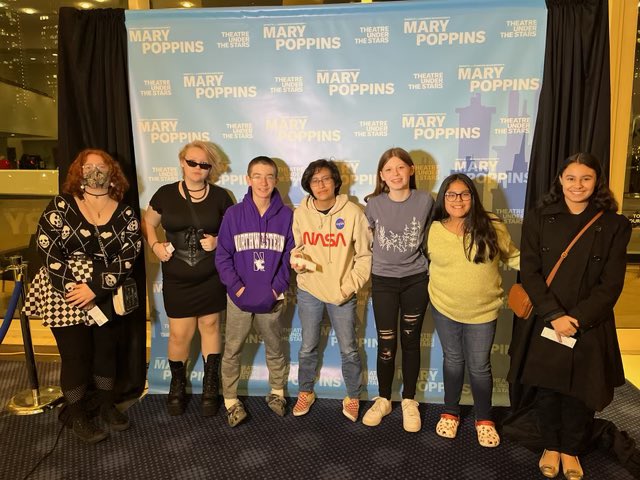 arrowheadplayer's tweet photo. Family night at @hobbycenter was a success! “Mary Poppins” was Supercalifragilisticexpialidocious! Truly enjoyed the experience and hope the kiddos did too! @ManvelJH @AISDFineArts https://t.co/tTA1ySYlxA