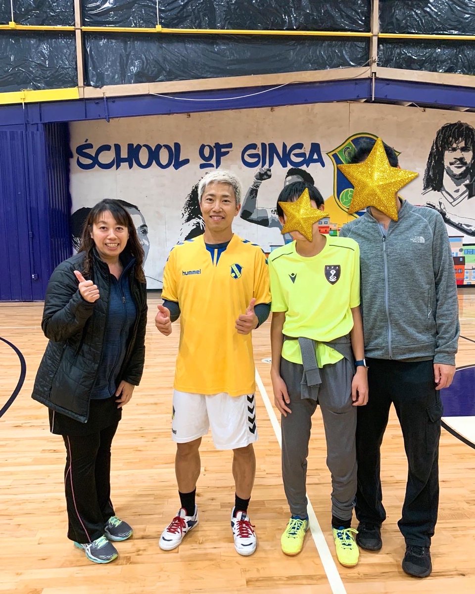 DaddyChannelUSA's tweet photo. まさか息子ちゃん憧れの有名人がシンシナティに来てるなんて!夢のような時間でした!
#Fの頂
#fcnakai
#フットサル
#中井健介 https://t.co/kFMZp50WYn