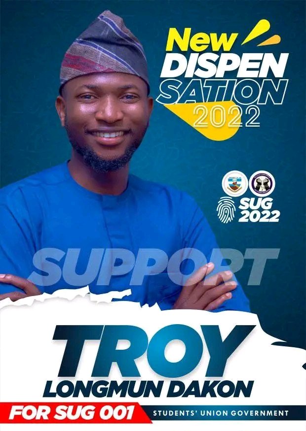 Isaac_dashe10's tweet photo. #Josites it's today.
Let's Support TROY LONGMUN DAKON for SUG President 001. https://t.co/z5KsuL8z8z