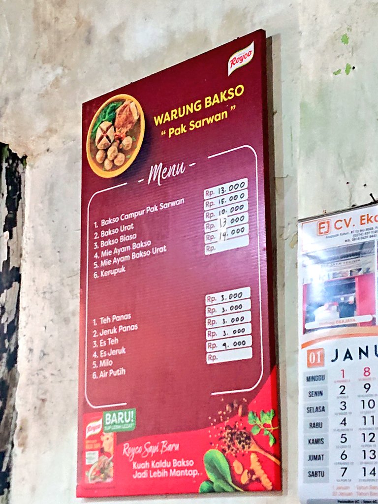 NurSetoAji's tweet photo. #JumatMieayaman berteduh ke Warung Bakso &amp; Mie Ayam Pak Sarwan area Krapyak untuk santai siang yang well dengan paduan mie ayam dan bakso urat wenak pokoke, ayamnya ndak pelit lur. Cocok ro hawane mampir ngemie sek biar bisa gasin lagi!!!

https://t.co/7BcPmZBiwb

@InfoMieAyamYK https://t.co/ss6xKYXDJR