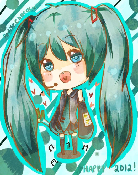 初音ミク 「2012 → 2022 i always cringe when i look 」|Niu 🥚 aeru studio COMMS OPEN!のイラスト