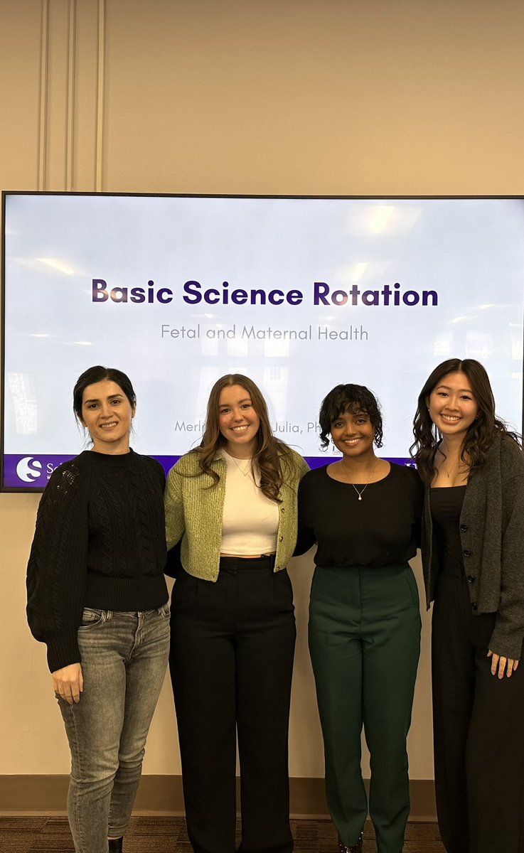 MerlinThomas98's tweet photo. We were also fortunate to work with @DBHardyLab for our #basicscience rotation! We researched and presented the effects of CBD on fertility, pregnancy, postpartum &amp; postnatal outcomes. Thankful for Dr. Hardy’s mentorship &amp; the valuable skills gained! https://t.co/AlRv1CE7ol