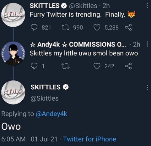 brands being unhinged tweet media