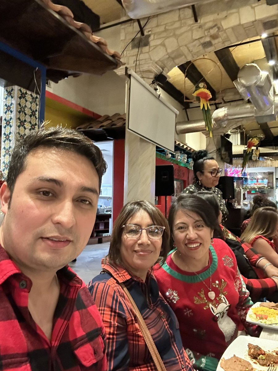 Christmas gathering with Martinez ELC