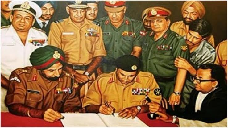 TinyDhillon's tweet photo. 16 Dec 1971 .. This day 51 Years ago

Vijay Diwas - Biggest Surrender in the history post WW II

93000
Salute 

Jai Hind 🇮🇳
#KGAKGG https://t.co/erpFwG4XWd