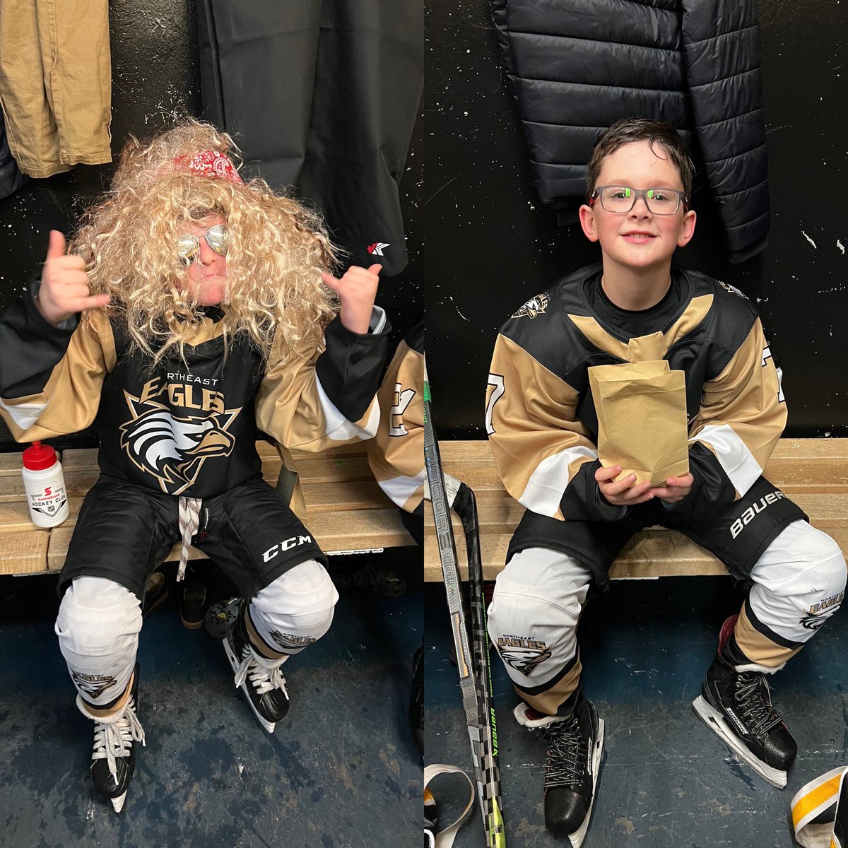 U11AEagles's tweet photo. It was a close-y but a goody!

We narrowly snagged the W against a determined @SrBreakers U11A who ensured we worked for it!

These two were all worky work. Congrats Ben Quinlan on his Hattie earning him Rockstar of Game and Nic Hibbs on Manager’s Choice for being everywhere! https://t.co/a5qm2SUgMG