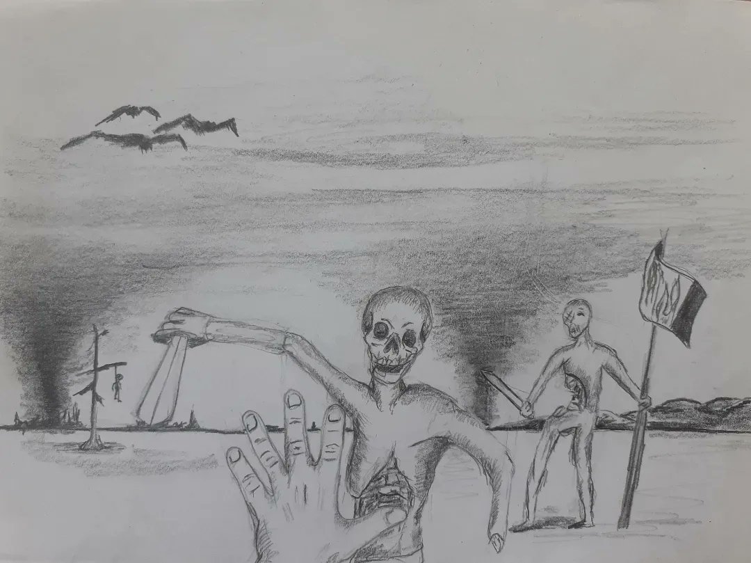 True gore art on Twitter "Sketched in pencil. art artist drawing