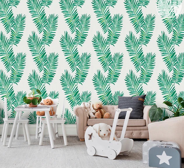 The leaf wallpaper is easy to clean and features nature inspiration, making this playroom a perfect space for children and parents to relax!
coloribbon.com/collections/wa…

#leafwallpaper #playroomwallpaper #childrenwallpaper #greenwallpaper #coloribbon #childrenroomdecor