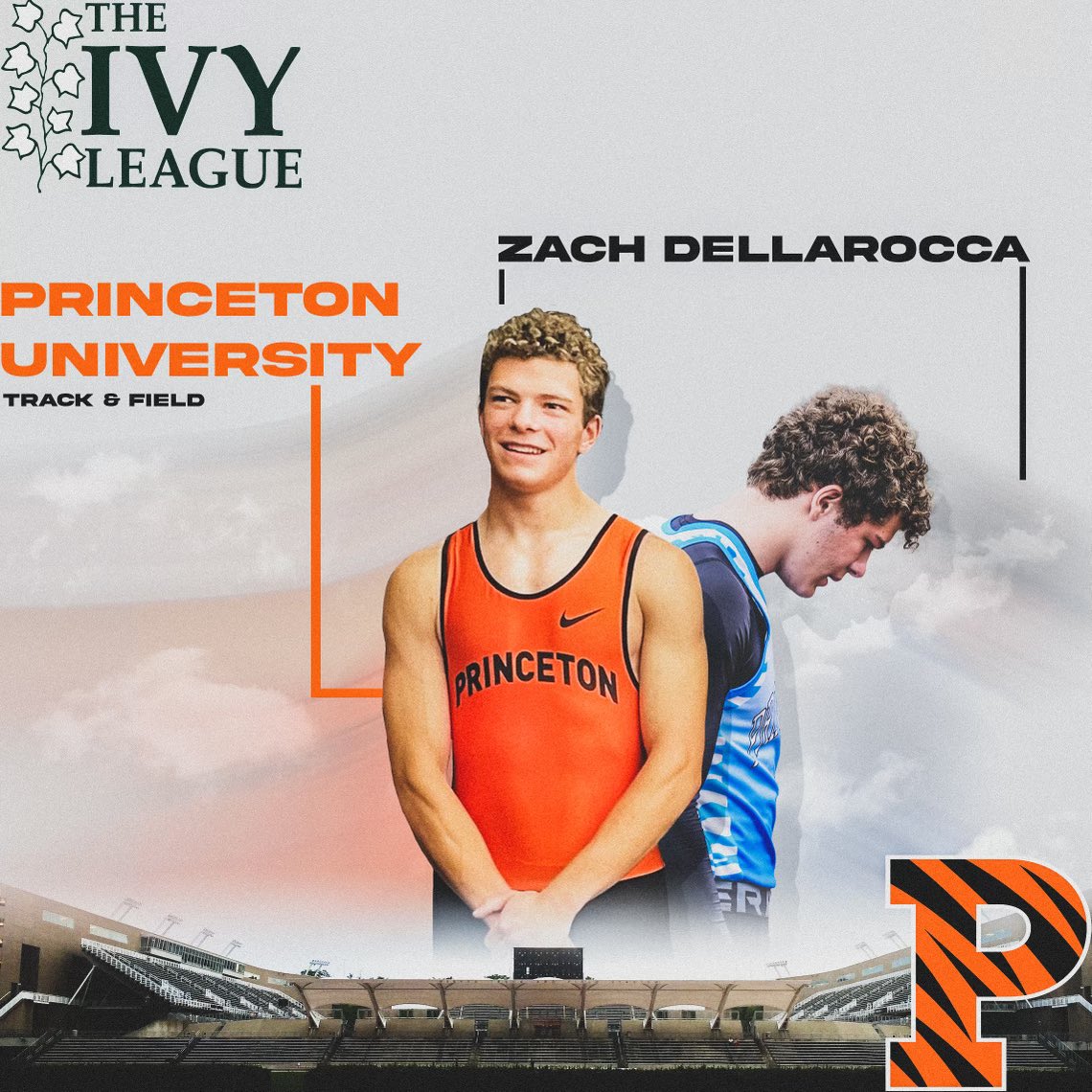 PrincetonTF's tweet photo. Congratulations to 200 and 400 meter school record holder Zach Della Rocca, who will continue his academic and athletic career with @PrincetonTrack in the Fall! 🎉 🥳 💪 Go Zach and #GoTigers!! @njmilesplit @lambo2126 @HSSsports @BrianDzbenski https://t.co/8RyGmQUReo