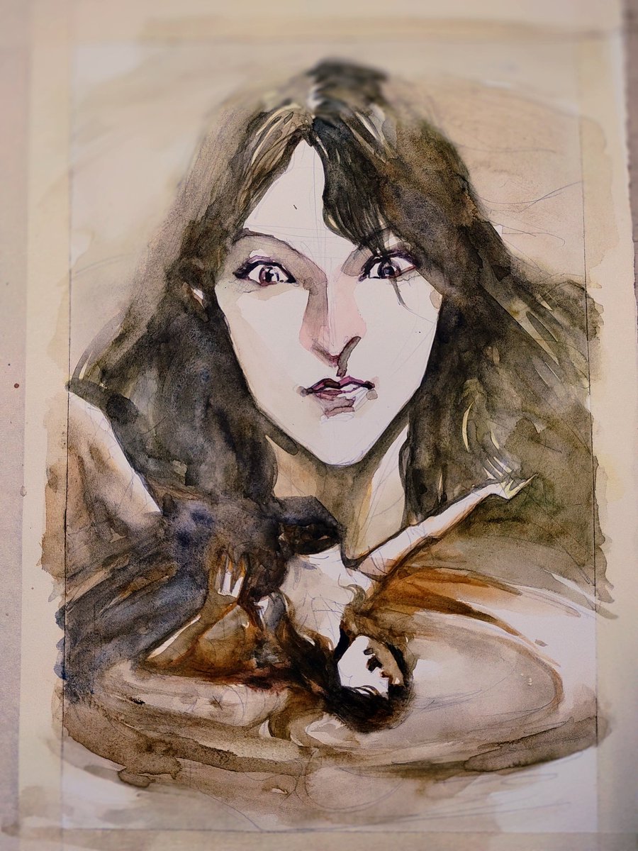 Glad to share this art Commission done for a client
I am illustratior of mtg Portal three kingdoms series 
Welcome any art commission request
#mtg #mtgartist #art #drawing #illustration #watercolour #handdrawn #artwork #sketch #colour #painting