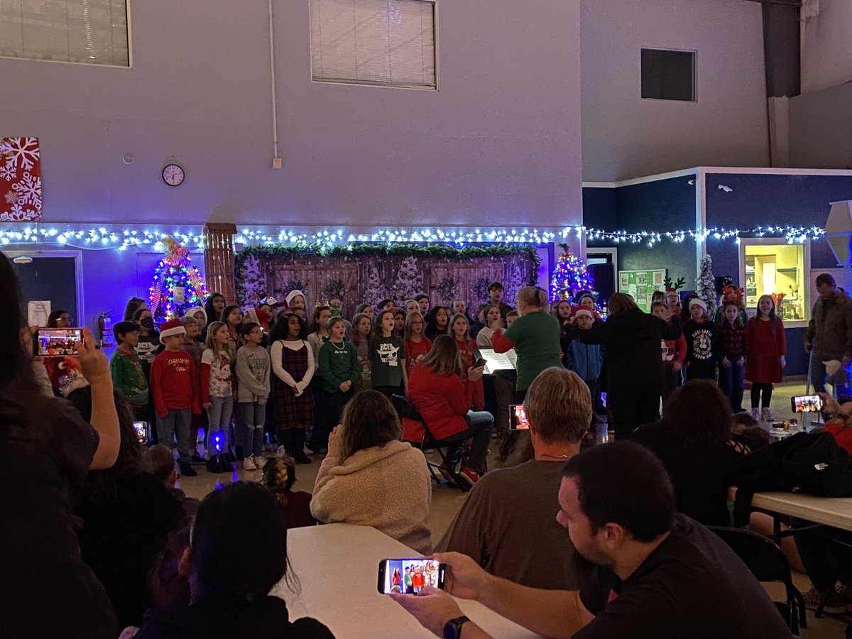 Rebecca Creek Strings and Hawkapella Choir have been spreading Christmas cheer around campus and in the community! 🎄 <a href="/rcesmusic/">RCES Music 🎶</a> <a href="/MooreRCES/">Wendy Moore</a>