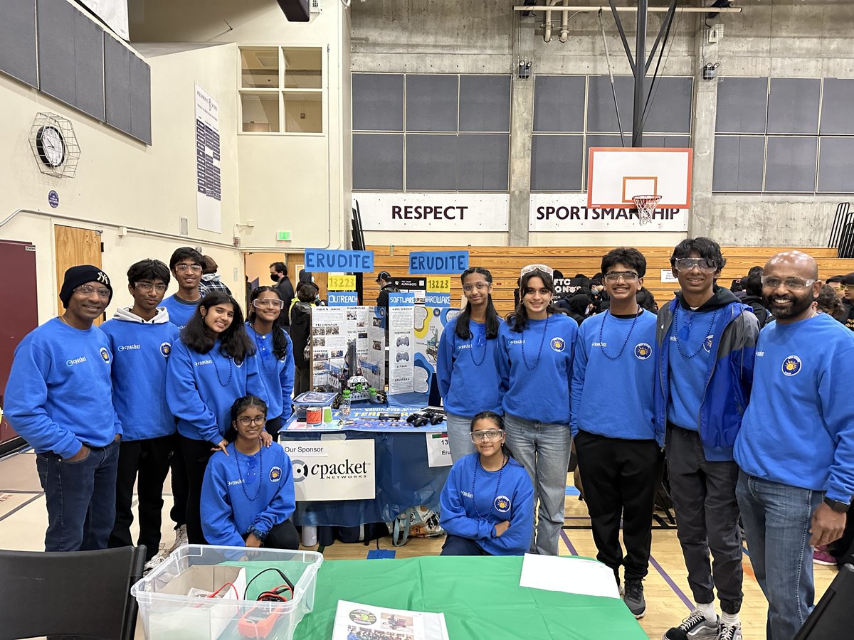 cPacket's tweet image. Getting the next generation of innovators prepared. #cPacket branded high-school team Erudite was able to secure Motivate #Award and reach the final round in the qualifier competition.

#observability #hybridcloud #datacenter #security #IT #education #science #techchallenge