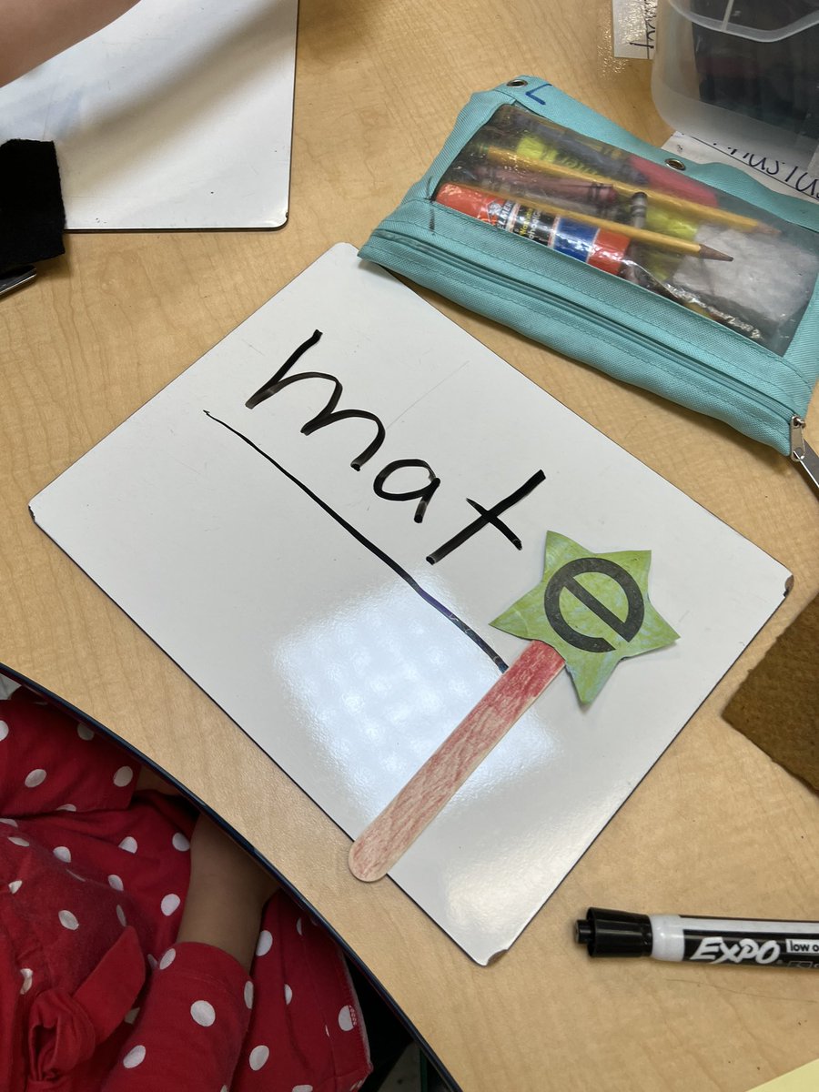 Learning a new syllable type the last few days before break calls for “magic e” wands!