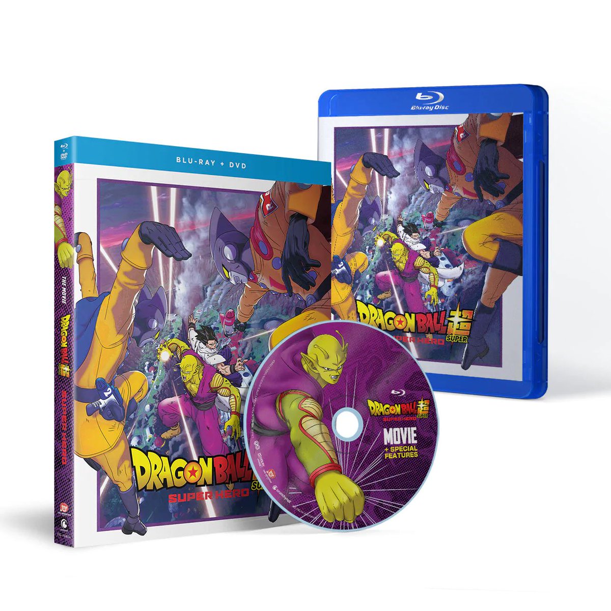 Dragon Ball Super : Super Hero Bluray+ DVD Combo Pack