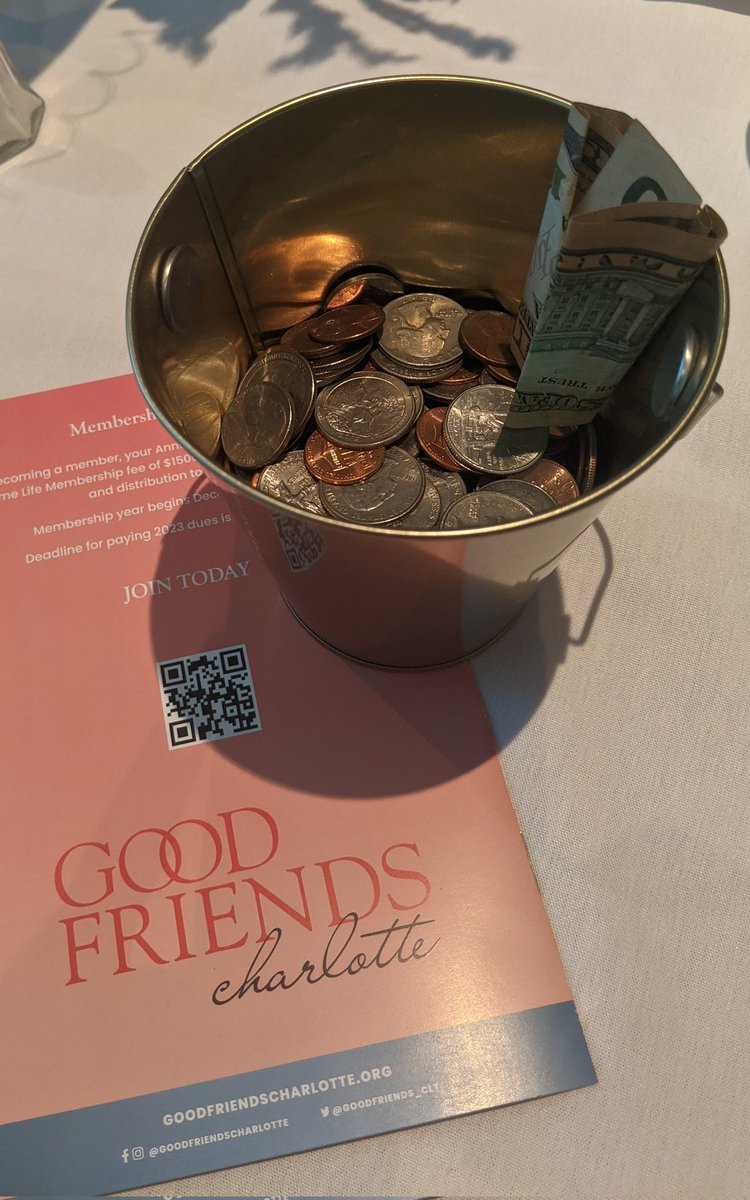 Change for a good cause <a href="/GoodFriendsCLT/">GoodFriendsCharlotte</a>