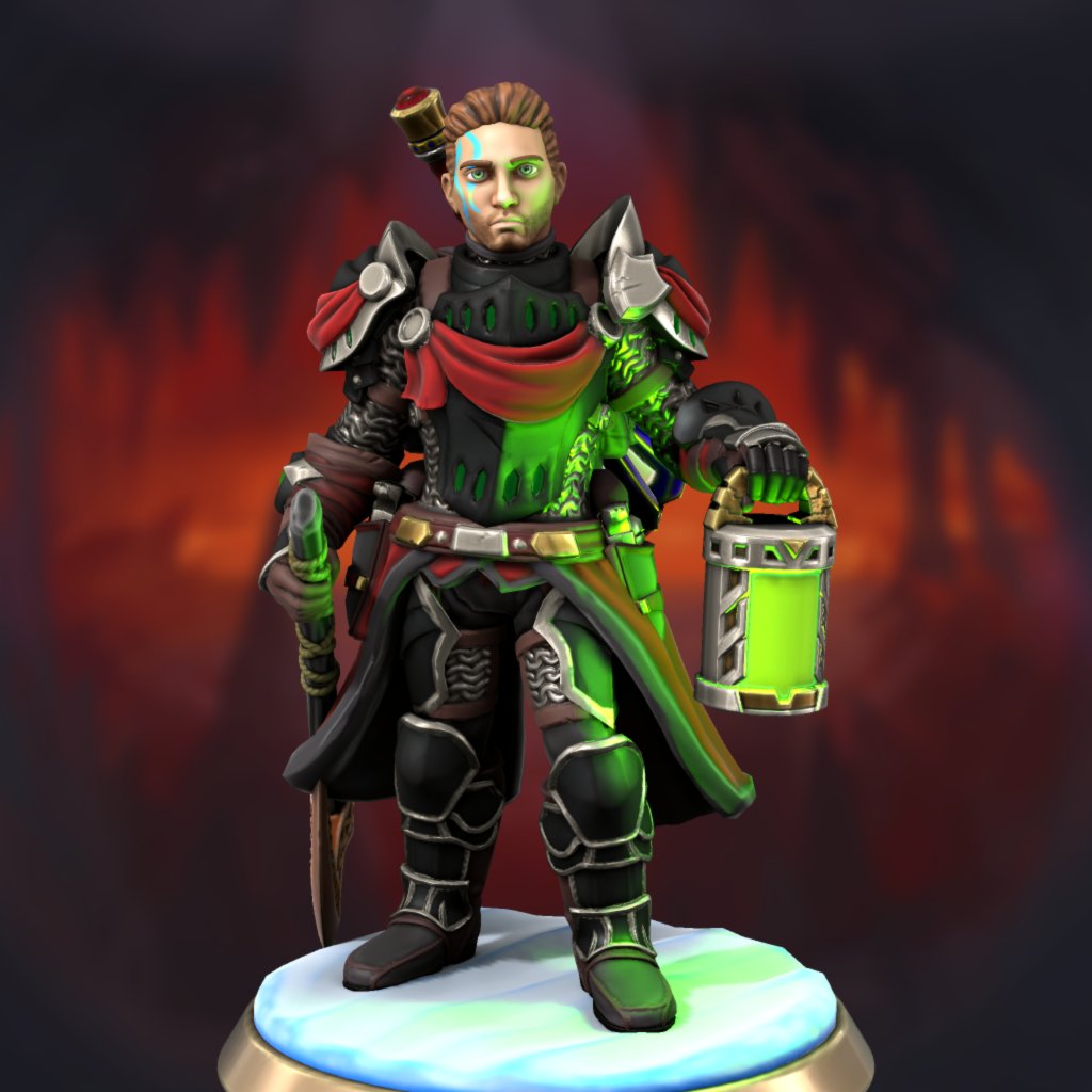 "I am william wilhon vanhowitz striker, I am possibly the last of my line. And I swear on my families name no harm will come to you so long as I am here"

A lone paladin trying to leave the world a better place.