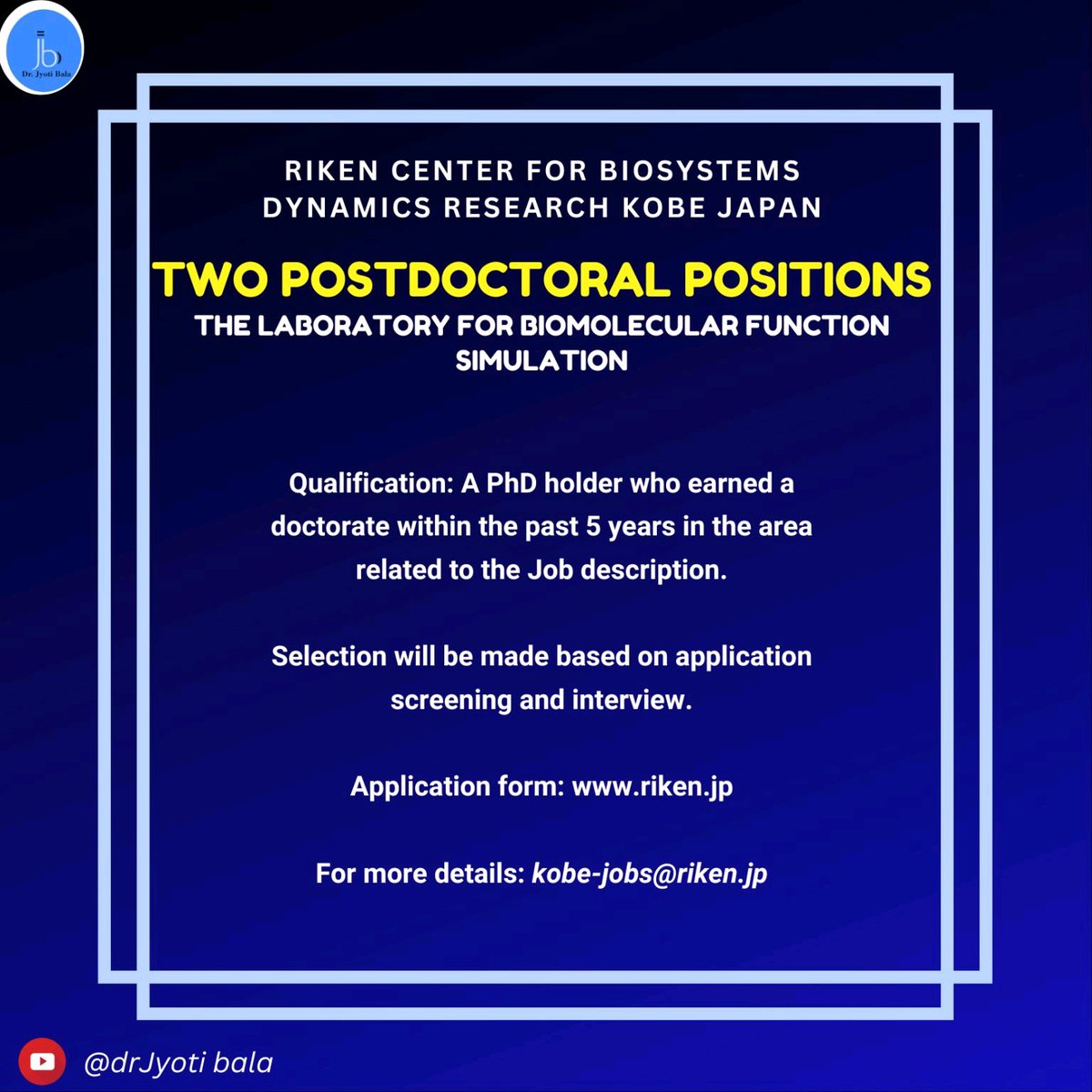 DrNobleKKurian's tweet photo. #PDF #pdfposition #postdoctoral #postdoc https://t.co/hDmGA8bHbX