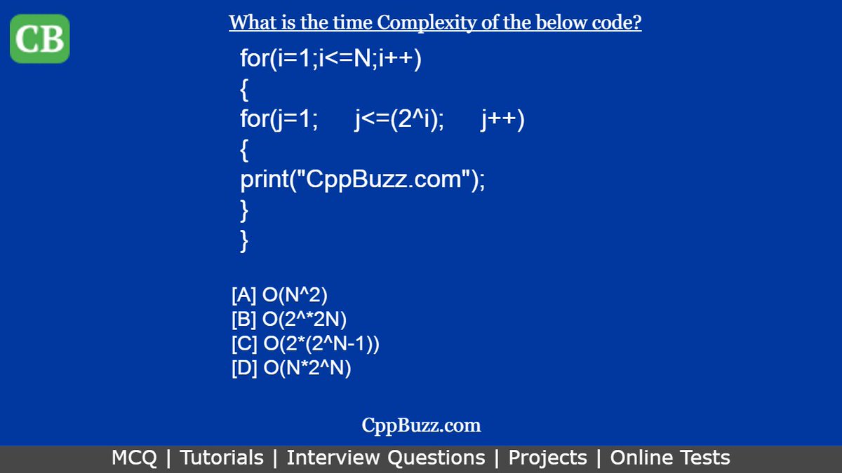 CppBuzz (@CppBuzzDotCom) / Posts / X