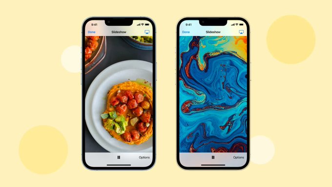 Photo Slideshow on iPhone
