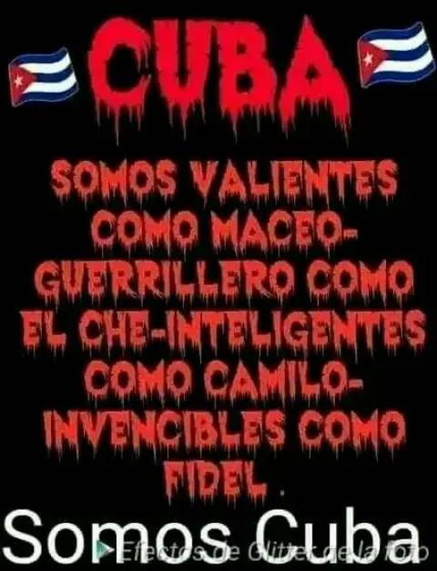 Guiller34736247's tweet image. #PorCuba enfrentaremos siempre Los agentes de cambio que desarrollan la Guerra comitiva, chantaje emocional unido a la guerra económica y el genocida bloqueo por desestabilizar la Revolución #UnidosVenceremos #JovenesVamosConTodo #PorLaRevolucionTodo #ProvinciaGranma #CubaEsAmor