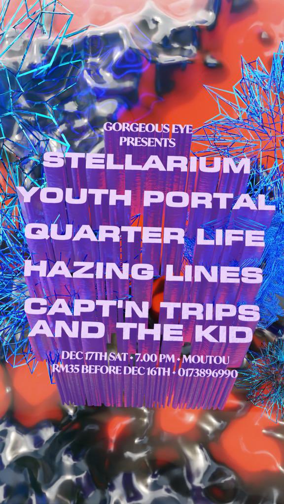 Today last day presale RM35. Grab it now before it gone. At the door RM40 and limited pax. Ticket are running low !!!