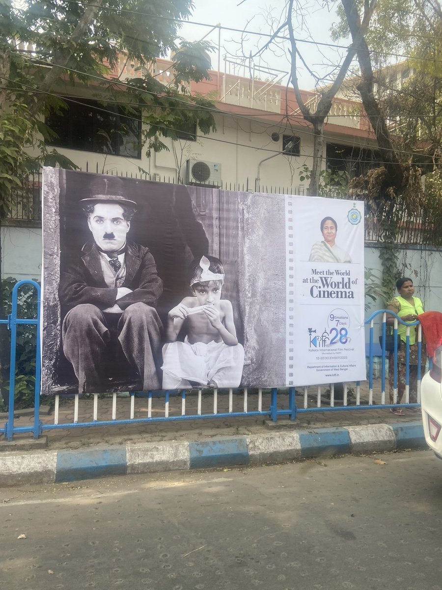 Brilliant campaign for #KIFF2022 #KolkataInternationalFilmFestival #KolkataFilmFestival #adcampaign #cityofjoy #kolkata #thingstodoinkolkata #eventsinkolkata #ilovecalcutta #mycityofjoy