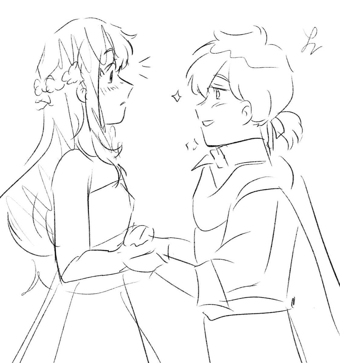 princess and her knight #anhane #Prsk_FA 