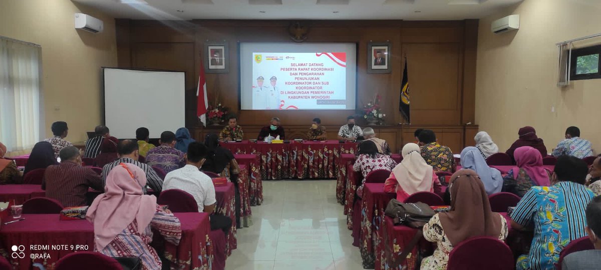 bkpsdmwonogiri's tweet photo. Jumat, 16 Desember 2022
Rapat Koordinasi dan Pengarahan Penunjukan Koordinator dan Sub Koordinator Di Lingkungan Pemerintah Kabupaten Wonogiri https://t.co/pKrmP08OH6