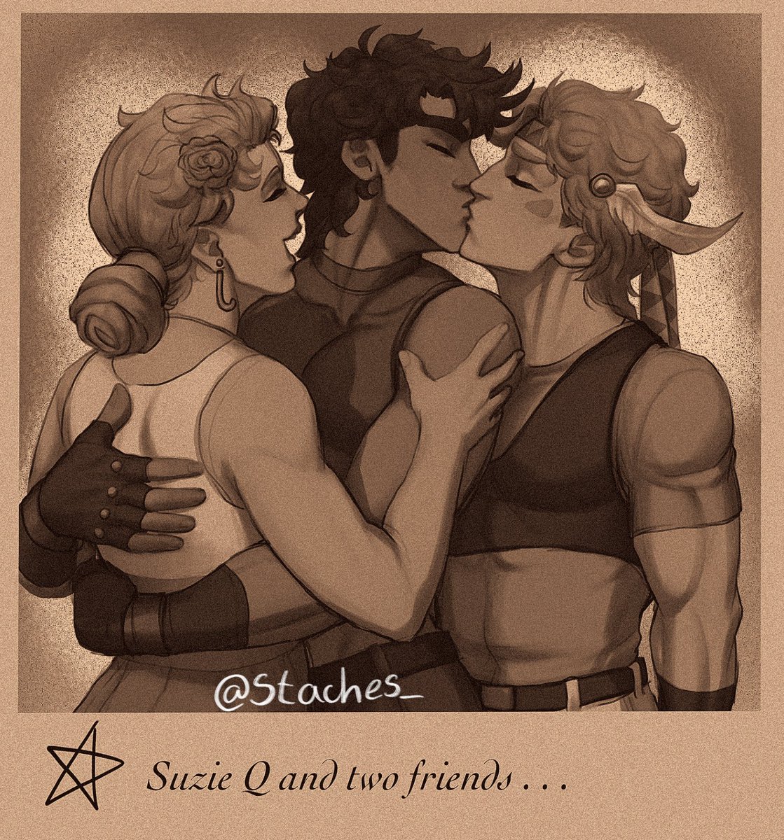Staches_'s tweet photo. #CJCWeek2022 day 4 kiss
Bit late forgot to post https://t.co/Ond0lTfVPw