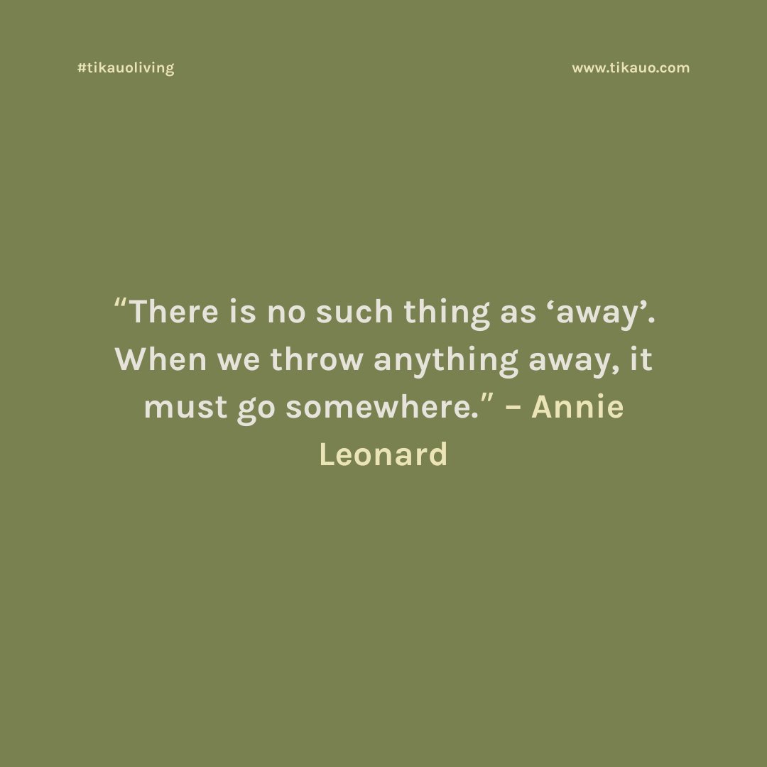 Everything we throw away ends up in someone else’s hands. #saveearth 

 #movtivationalquotes #zerowastehome #zerowasteliving #ecofriendlyfashion #ecofriendlyproducts #sustainableproducts #sustainablelifestyle #sustainableliving #ecofriendlyliving #sustainablefashion #tikauoliving