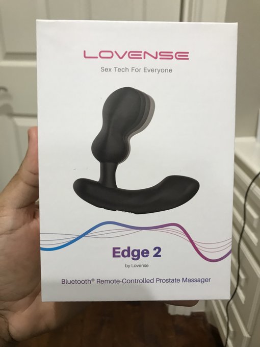 1 pic. My Lovense Edge 2 just arrived!
😘💖 #nsfwtwt #femboy #edge2 #lovense #sextoy #lovense #toy #sextoy