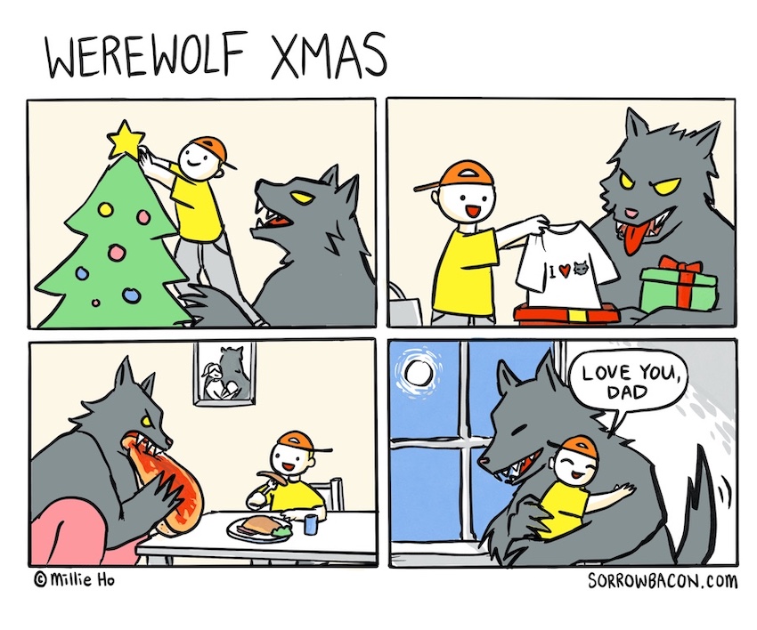 Werewolf Xmas #comics