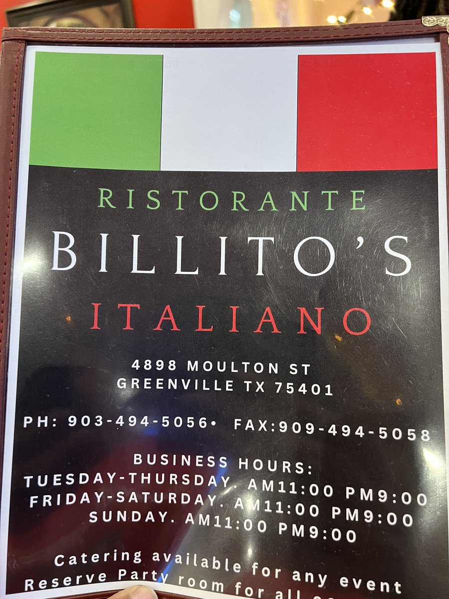LeeStreetLiving's tweet photo. Attended Billito’s Grand Opening today.  Food was delicious.   #GreenvilleTX https://t.co/reUcROsg4S