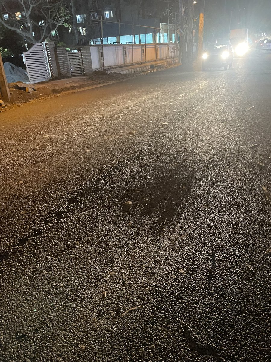 VKodalli's tweet photo. @MTF_Mobility here you go the result of work executed 10days before https://t.co/2LM4Z7qtrm