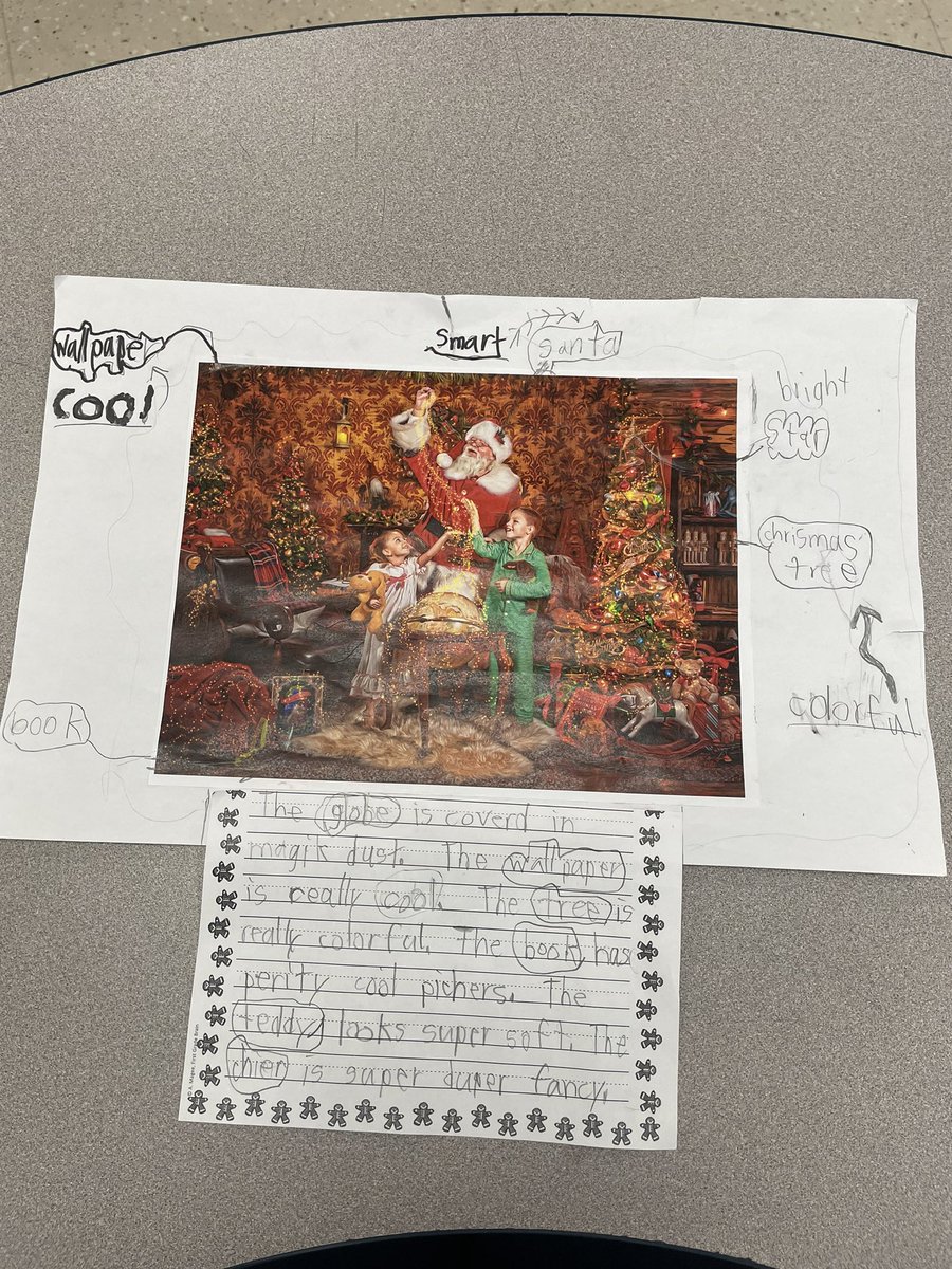 Christmas is a wonderful time to do a themed PWIM! Love to see my grade 2s be creative and make this their own😁 #PWIM #PictureWordInductiveModel <a href="/StPatrickSch2/">St.Patrick Catholic School Camrose</a> <a href="/EICSCatholic/">Elk Island Catholic Schools</a> #EICSCatholic