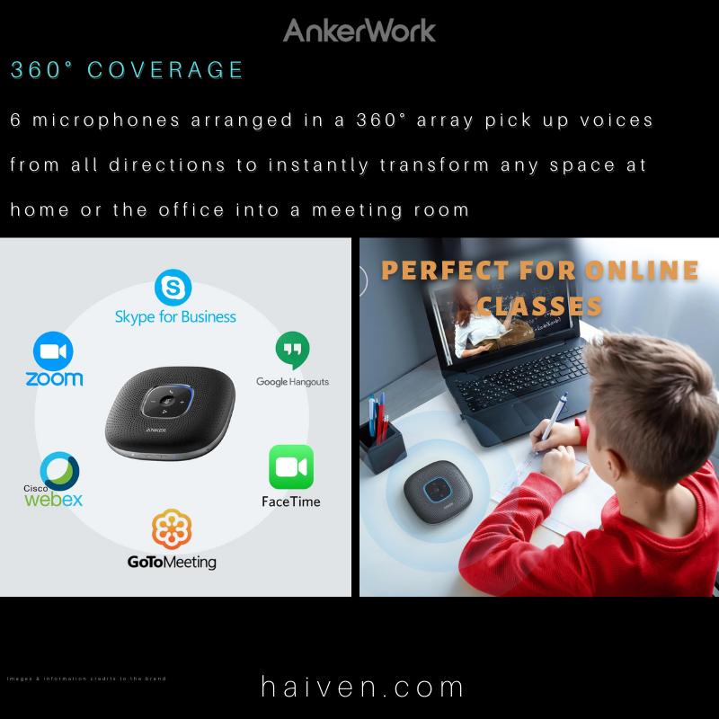 haivendubai's tweet image. #ankerwork #powerconfbluetoothspeakerphone on haiven.com