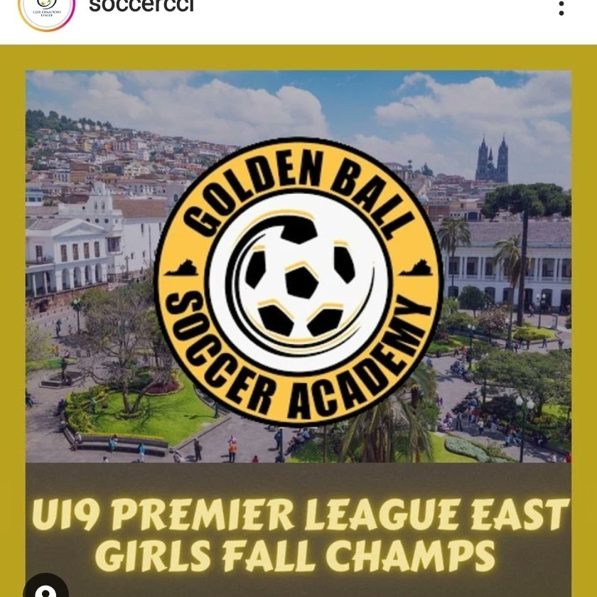 GoldenBallSocce's tweet photo. GBSA teams great Fall season. Girls U11/12, U15/16, U19 and Boys U18 CCL Premier League East CHAMPIONS. CONGRATULATIONS #cclsoccer https://t.co/iMauiReRIZ