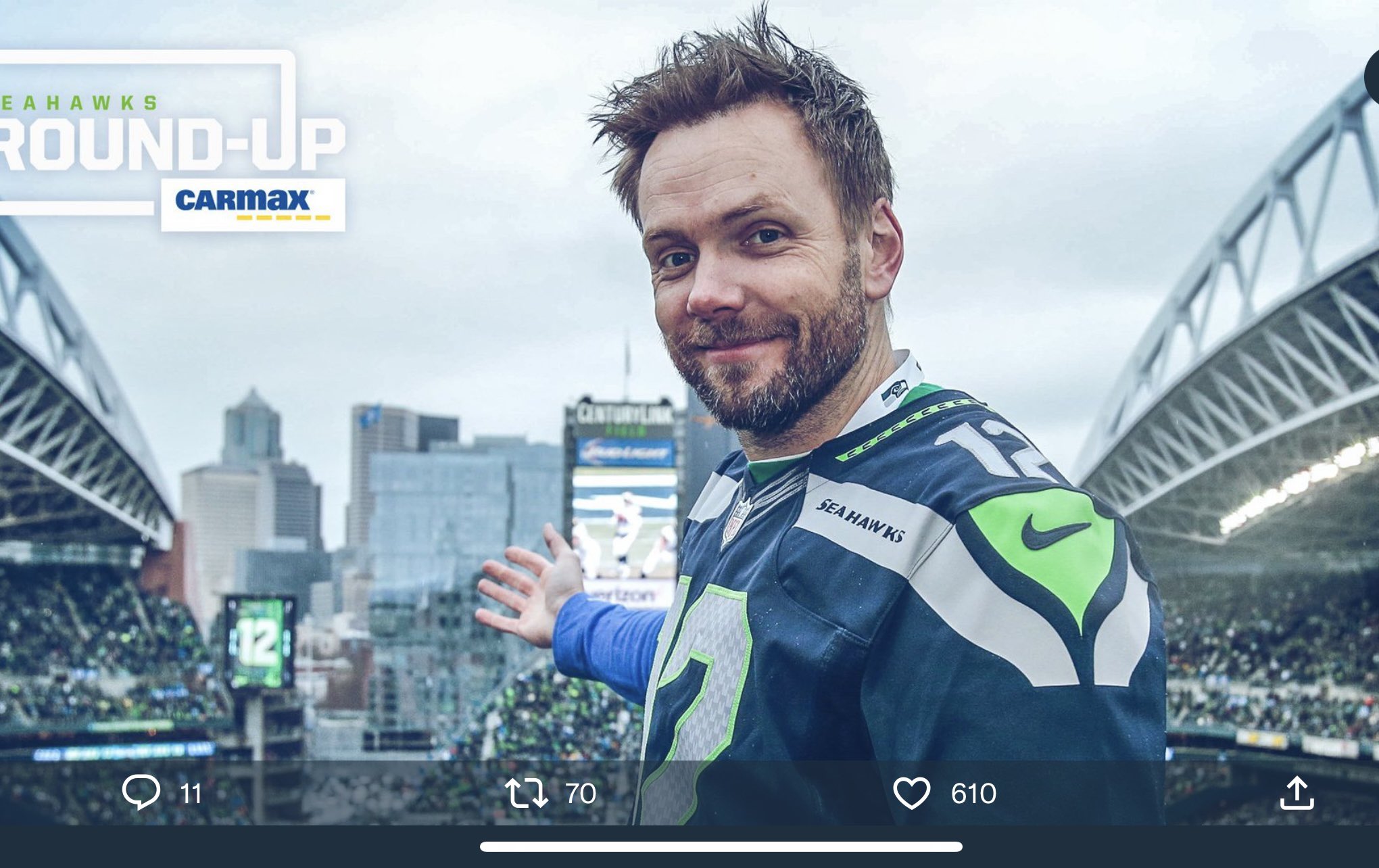 Joel McHale on Twitter: "Just about to hop on with TNF on @PrimeVideo