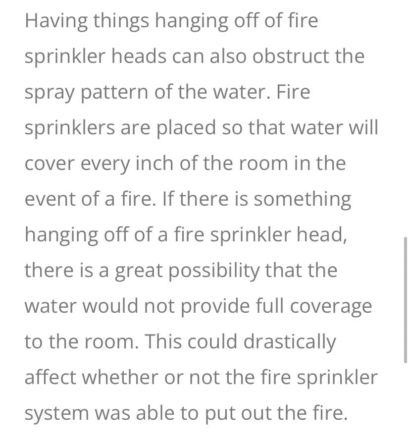 obliqueheart's tweet photo. @firdausess @tattyhassan Not only horrific in term of ghosts, but also people's lives ☹️ Fire sprinklers shouldn't be misused that way. It's fragile and delicate. Harap orang lain tak follow trend gantung baju camtu. https://t.co/IZLwXpMYiM