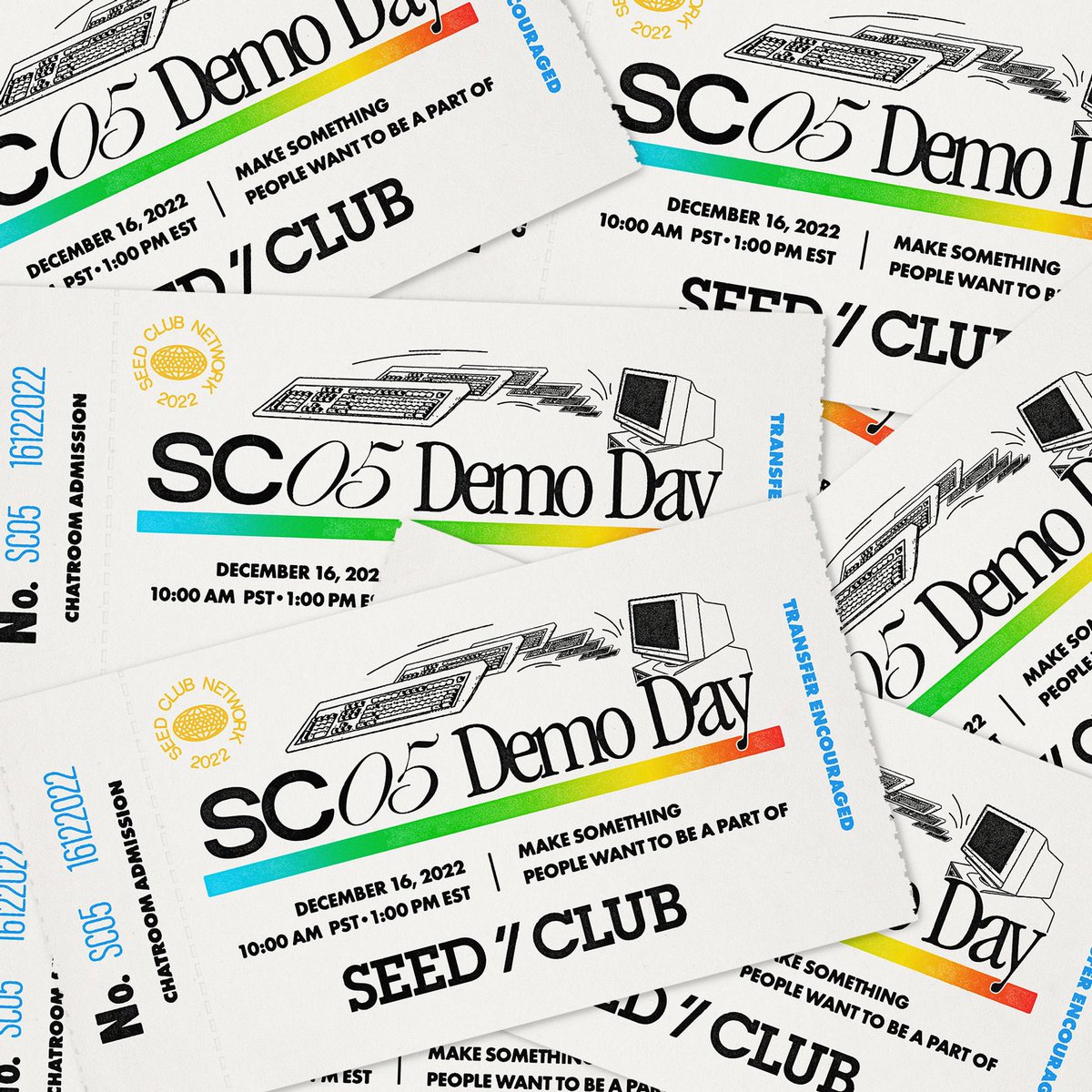 Seed Club Demo Day is TOMORROW!

Come check out all of the incredible 
@seedclubhq projects that we've been lucky to build alongside! 

Last chance to RSVP here👉 accelerator.seedclub.xyz/demoday