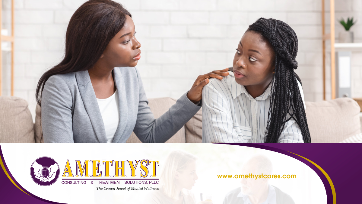 Here at Amethyst Consulting & Treatment Solutions, PLLC, we believe in the power of self-love, self-care, and awareness which is why we're here to help you heal past traumas and move forward with your life. 

Read more: facebook.com/permalink.php?…

#HealingTraumas