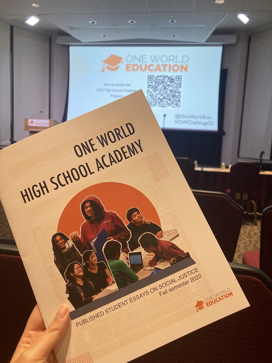 erinfordc's tweet photo. Thankful to be included as a board judge at tonight’s @OneWorldEdu challenge. I heard from smart, impassioned students about financial literacy, trauma informed social services, and abortion rights and sex education. Here’s to youth voice and youth engagement. ❤️☀️ https://t.co/7CD1LYV9oy