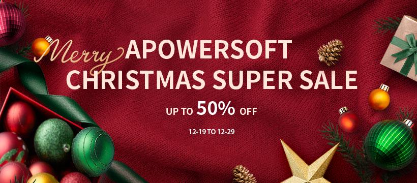 Apowersoft's tweet image. #christmas #christmassale Hi everyone, we have an upcoming Christmas Sale Event and we are giving lots of promos. Don’t miss it and stay tuned! :)