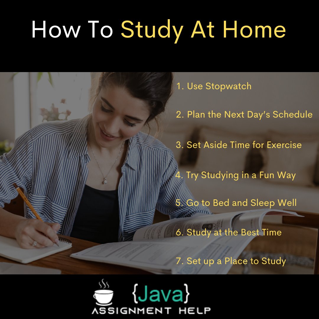 assignment_java's tweet image. Want to study at home effectively but don’t know how to do it? If yes, you can follow these tips for effectively studying at home.
javaassignmenthelp.com/blog/how-to-st…
#study #studyathome #education #student #studymotivation #motivation #studying #school #university #learning #studynotes